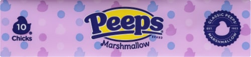 Peeps® Lavender Marshmallow Chicks Easter Candy Pack Perspective: top