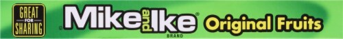 Mike & Ike® Original Fruits Chewy Assorted Fruit Flavored Candy Perspective: top