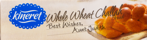 Kineret Whole Wheat Challah Bread Perspective: top