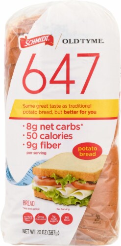 Old Tyme Potato Bread Perspective: top