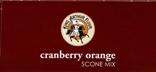 KING ARTHUR 39027 14 oz. Flour Cranberry Orange Scone Mix Perspective: top