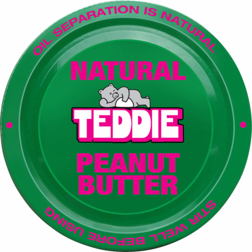Teddie All Natural Smooth Peanut Butter Perspective: top