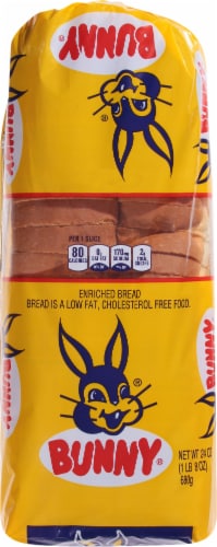 Bunny® Old Fashioned Round Top Enriched White Bread Perspective: top