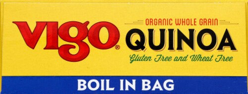 Vigo® Organic Boil in Bag Quinoa Perspective: top