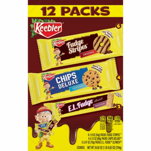 Keebler Cookies Variety Pack Perspective: top