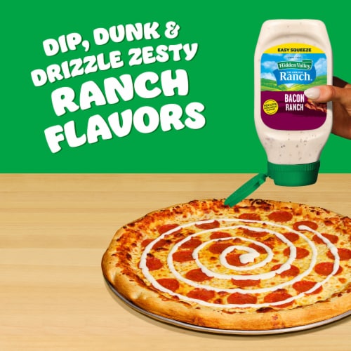 Hidden Valley Bacon Ranch Salad Dressing & Topping Perspective: top