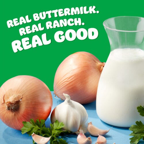 Hidden Valley Fat Free Ranch Dressing Salad Dressing for Quick Meals Perspective: top