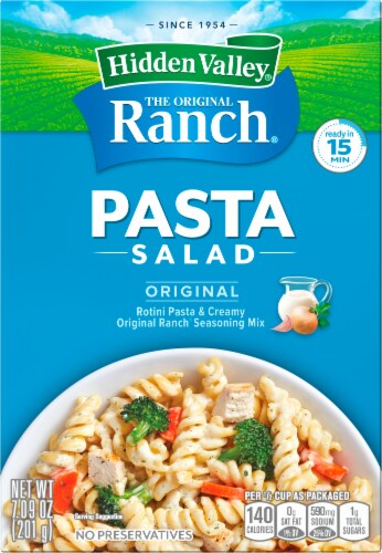 Hidden Valley Original Ranch Pasta Salad Perspective: top