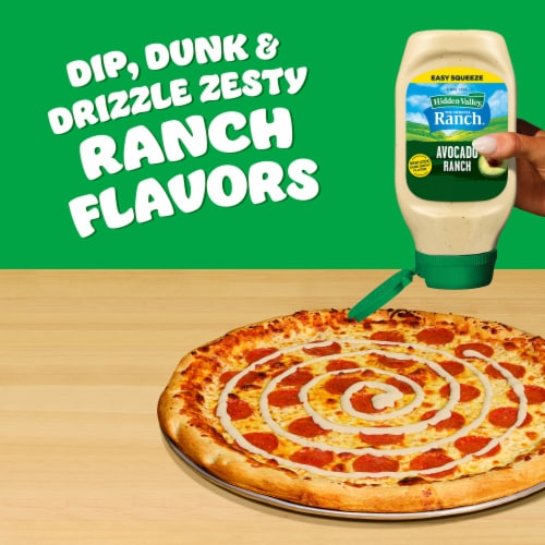 Hidden Valley Avocado Ranch Salad Dressing & Topping Perspective: top