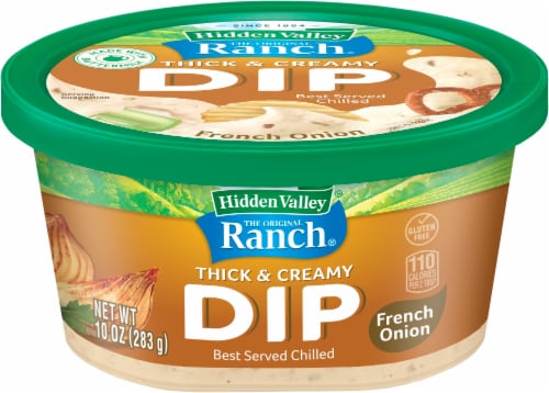 Hidden Valley French Onion Ready-to-Eat Dip Perspective: top