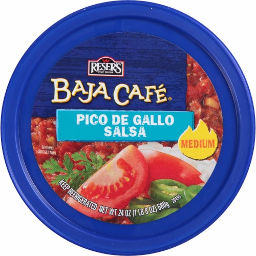 Reser's Baja Cafe Pico De Gallo Medium Salsa Perspective: top