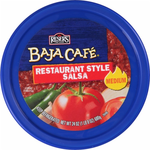 Reser's® Baja Cafe Restaurant Style Medium Salsa Perspective: top