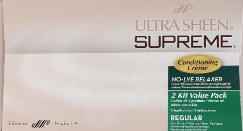 Ultra Sheen Supreme Regular Conditioning Creme No-Lye Relaxer Perspective: top