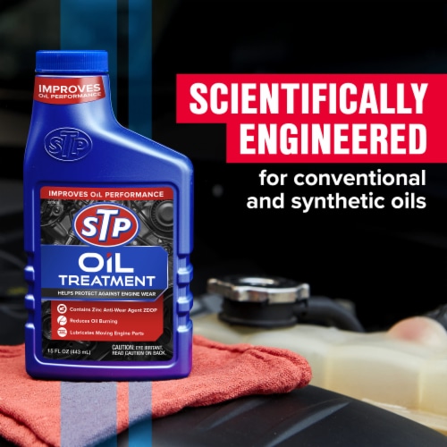 STP High Viscosity Oil Treatment Perspective: top