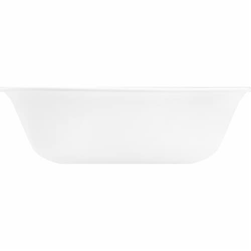 Corelle® Livingware Laminated Glass Bowl - Winter Frost White Perspective: top