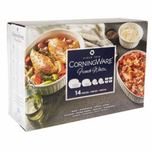 CorningWare® French White® 14-pc. Bakeware Set