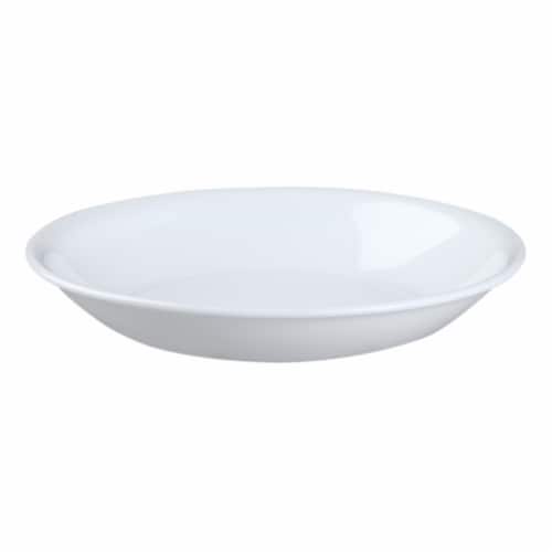 Correlle 4.75 in. White Dipping Plate Mini Dish Perspective: top