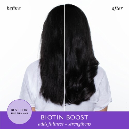 Hask® Sulfate Free Biotin Boost Thickening Shampoo Perspective: top