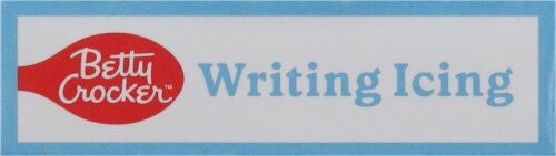 Betty Crocker™ Winter Colors Writing Icing Perspective: top