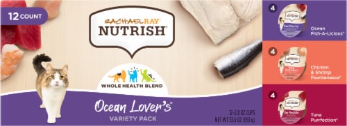 Rachael Ray™ Nutrish® Ocean Lover's® Wet Cat Food Variety Pack Perspective: top