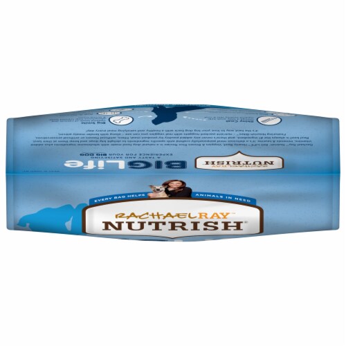 Rachael Ray Nutrish Big Life Hearty Beef Veggie & Brown Rice Dry Adult Dog Food Perspective: top