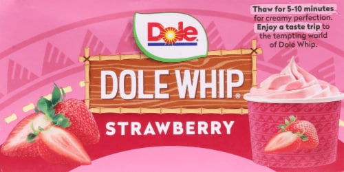 Dole® Strawberry Dole Whip® Cups Perspective: top