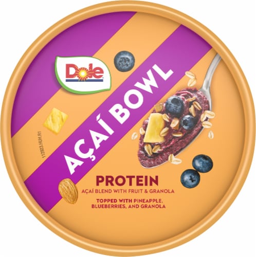Dole® Protein Frozen Acai Bowl Perspective: top
