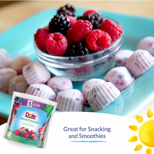 DOLE® Mixed Berries PrePortioned Frozen Fruit Bags, 40 oz Baker’s