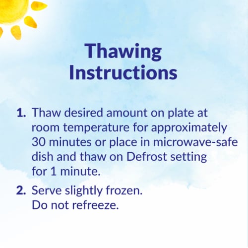 DOLE® Frozen Sliced Strawberries Perspective: top