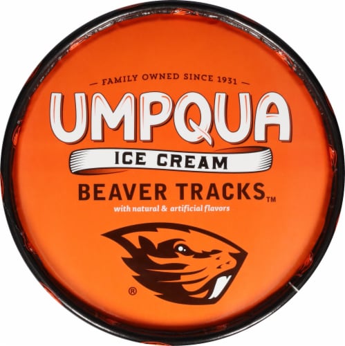 Umpqua Beaver Tracks Ice Cream Perspective: top