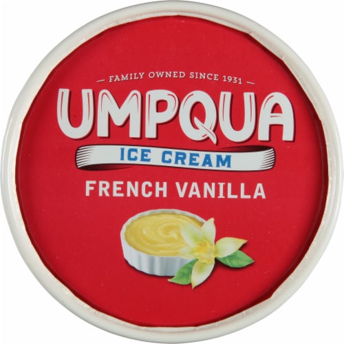 Umpqua Dairy French Vanilla Ice Cream Perspective: top
