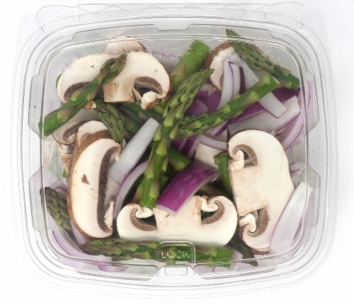 Fresh Cut Asparagus Saute Kit Perspective: top