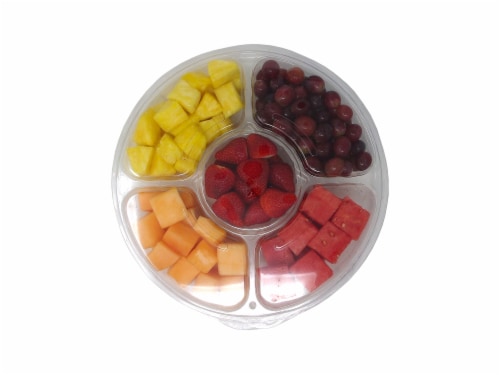 Fresh Pak Small Fruit Tray Without Dip Perspective: top