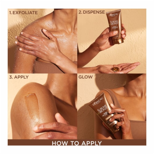 L'Oreal Paris Sublime Bronze Tinted Self-Tanning Lotion Perspective: top