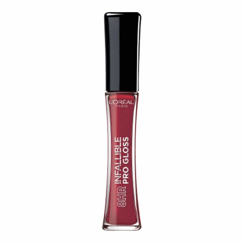 L'Oreal Paris Infallible 8 HR Pro Lip Gloss 315 Rebel Red Perspective: top