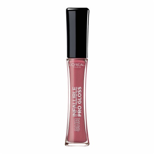 L'Oreal Paris Infallible 505 Modern Mauve 8 HR Pro Lip Gloss Perspective: top