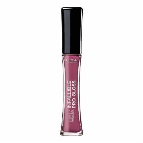 L'Oreal Paris Infallible 8 HR Pro Lip Gloss 515 Undeniable Mauve Perspective: top