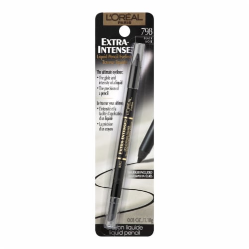 L'Oreal Paris Extra-Intense Pencil Eyeliner 798 Black Perspective: top
