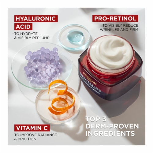 L'Oreal Paris Revitalift Triple Power Face Moisturizer Perspective: top