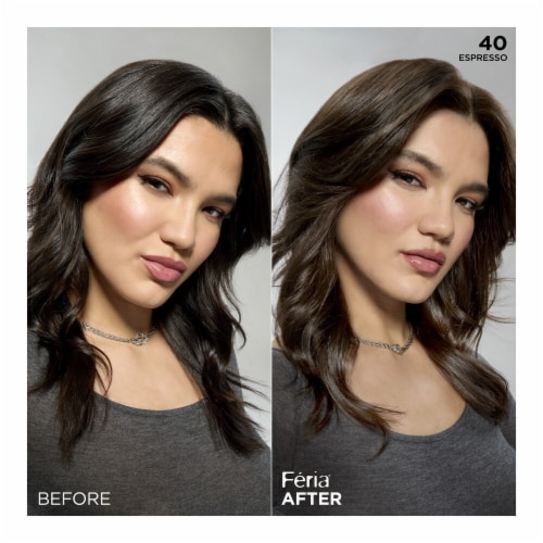 L'Oreal Paris Feria Permanent Hair Color 40 Espresso Perspective: top