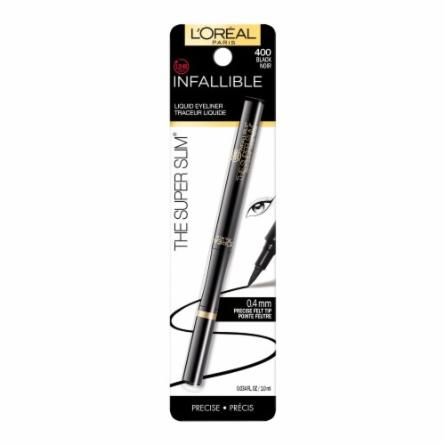 L'Oreal Paris Infallible Super Slim Liquid Eyeliner 400 Black Perspective: top