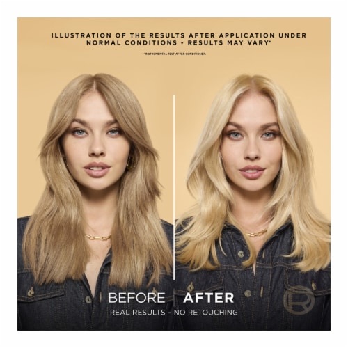 L'Oreal Paris Superior Preference 7 Dark Blonde Permanent Hair Color Perspective: top