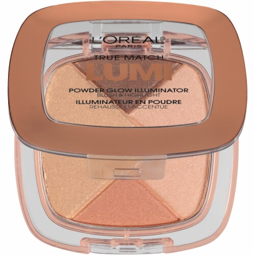 L'Oreal Paris True Match Lumi Golden Powder Glow Illuminator Perspective: top