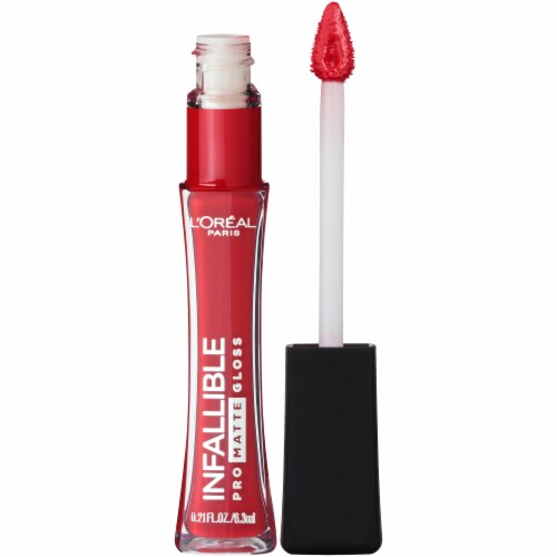 L'Oreal Paris Infallible Pro Matte Gloss - Shanghai Scarlett Perspective: top