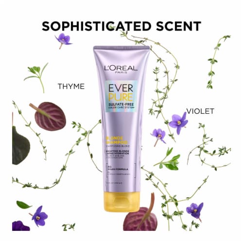 L'Oreal Paris EverPure Sulfate Free Blonde Conditioner with Iris Perspective: top