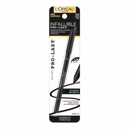L'Oreal Paris Infallible Pro-Last Black 930 Waterproof Pencil Eyeliner Perspective: top