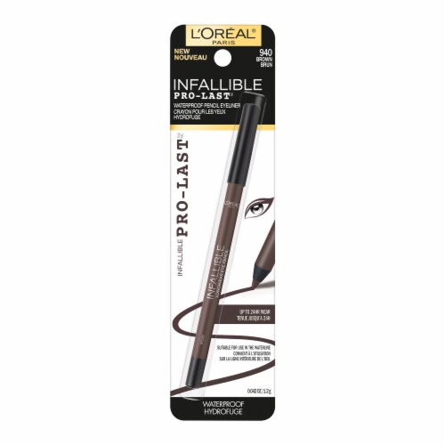 L'Oreal Paris Infallible Pro-Last Pencil Eyeliner Waterproof 940 Brown Perspective: top