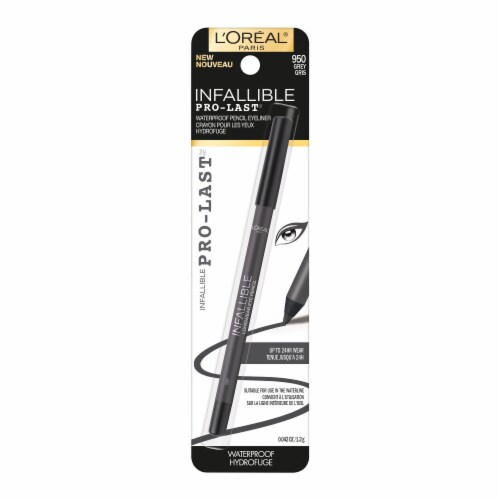 L'Oreal Paris Infallible Pro-Last Pencil Eyeliner Waterproof 950 Grey Perspective: top