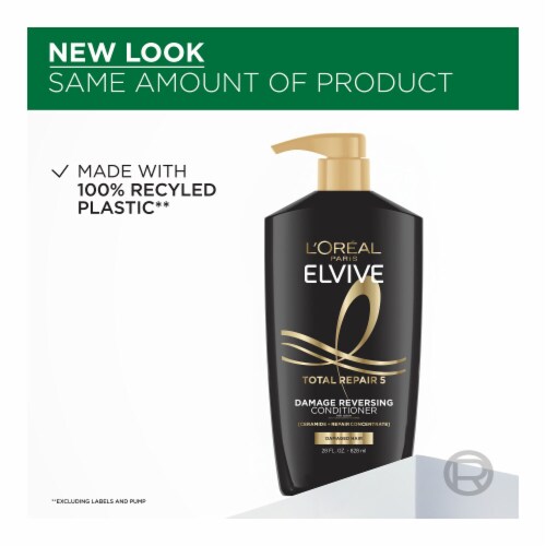 L'Oreal Paris Elvive Total Repair 5 Reparing Conditioner for Damaged Hair Perspective: top