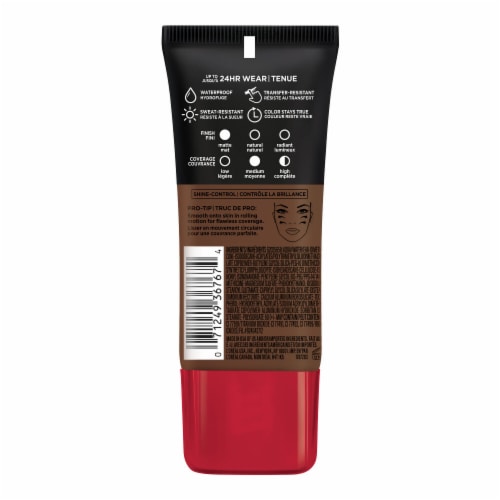 L'Oreal Paris Infallible Pro-Matte Foundation 114 Rich Chocolate Perspective: top